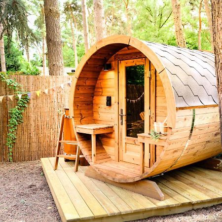 Boshuisje Pinus Sonnevijver Residences Lanaken Esterno foto